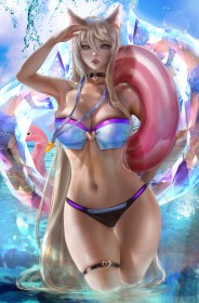 《英雄联盟》阿狸2k手机壁纸