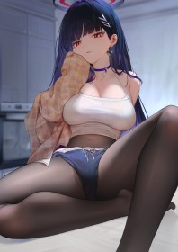 《蔚蓝档案》调月里约2k手机壁纸