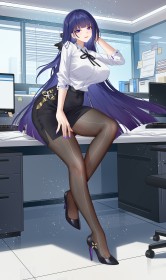 《崩坏3》雷电芽衣6k手机壁纸