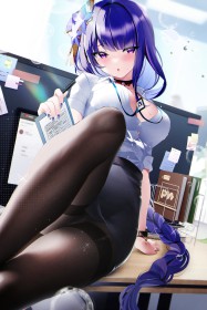《原神》雷电将军4k手机壁纸