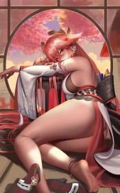 《原神》八重神子4k手机壁纸