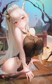 《明日方舟》闪灵5k手机壁纸