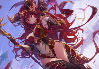 《魔兽世界》阿莱克丝塔萨4k电脑桌面壁纸