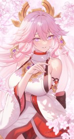《原神》八重神子4k手机壁纸
