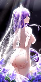 《原神》雷电将军6k手机壁纸