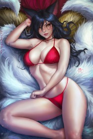 《英雄联盟》阿狸2k手机壁纸
