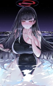 《碧蓝档案》调月里约5k手机壁纸