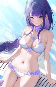 《原神》雷电将军2k手机壁纸