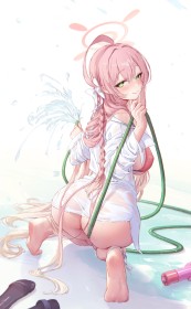 《碧蓝档案》浦和花子6k手机壁纸