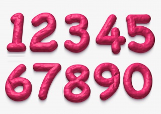 质感玻璃3d数字
