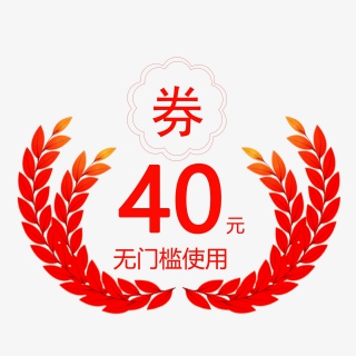 店铺优惠卷年货节活动券40