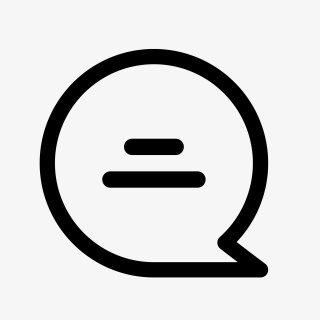 矢量对话气泡图标