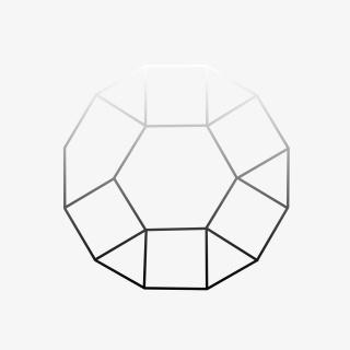 不规则科技线条图形