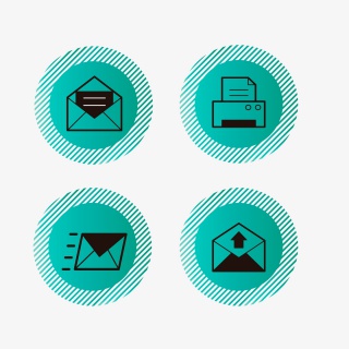 邮件通讯图标合集
