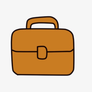 手绘公文包