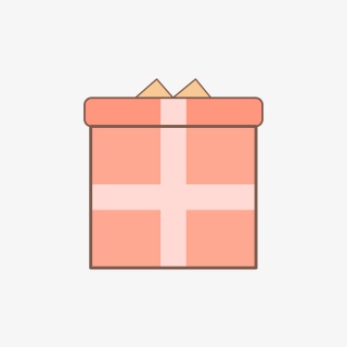 礼盒扁平图标