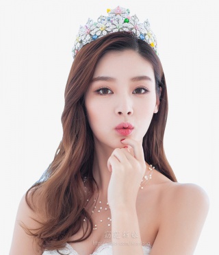 面部美容美女模特