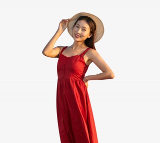 文艺清新美女