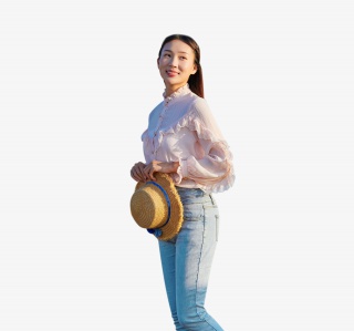文艺清新美女