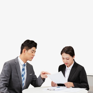 面试官与面试女青年