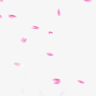 唯美飘落花瓣粉色PNG