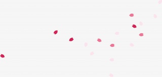 花瓣漂浮
