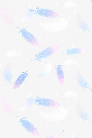 背景底纹羽毛彩色梦幻唯美