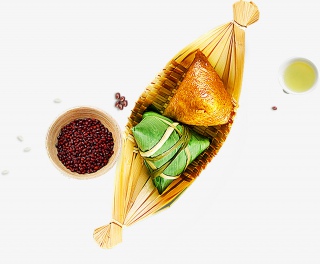 端午节粽子红豆装饰元素