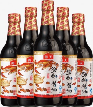 矢量海天酱油