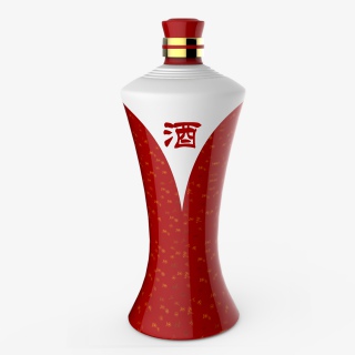 仿真白酒酒瓶免抠素材
