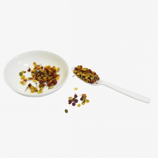 合欢花干花花茶实物免抠png素材