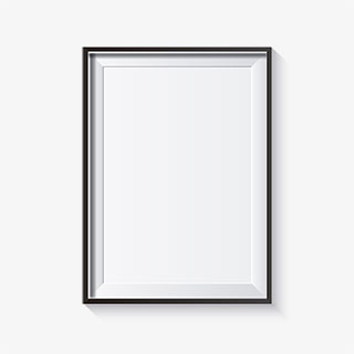简约欧式画框素材
