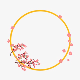 手绘新年灯笼边框
