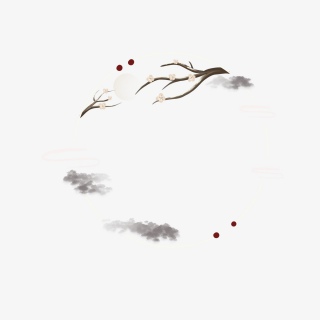 冬天边框