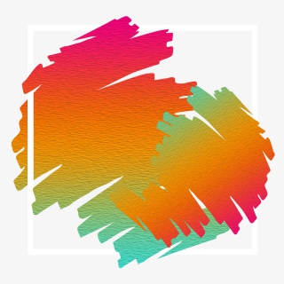 创意流体油画质地边框
