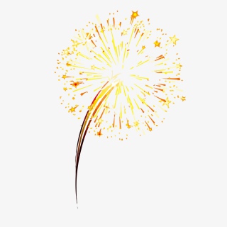 节日祝福烟花PNG文件