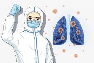 医护人员抗击疫情