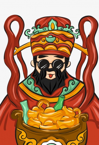 潮国财神爷