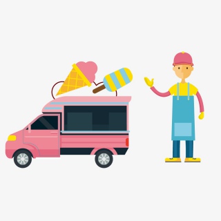 冰淇淋车