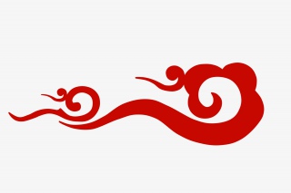 中式古典祥云花纹