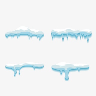 融化的冰雪