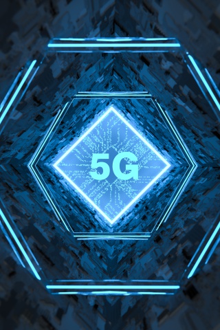 5G科技质感科幻C4D背景