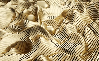 c4d金色纹理抽象背景
