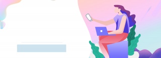 现代简约扁平化渐变商务办公UIbanne