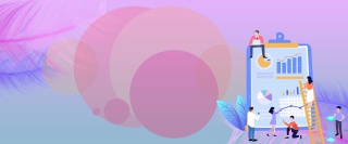 简约几何图形紫色渐变企业ppt背景