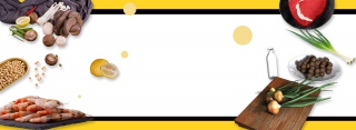 浅色时尚水果生鲜超市狂欢banner