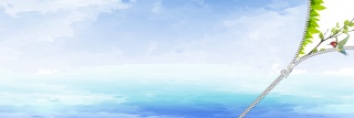 天空拉链背景模板