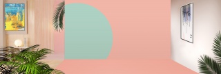粉色可爱ing风女装童装化妆品海报背景