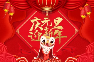 欢庆元旦