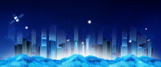 2D科技智能城市banner